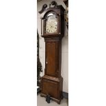 A grandfather clock, so-called grandfather long case clock with Scheepjes mechanism, England, 19th