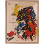 Appel, Karel (1921-2006) "Figure", signed in full in pencil bottom right, color lithograph/paper no.