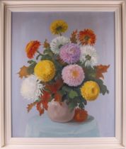 Smorenberg, Dirk (Alkmaar 1883-1960) "Flower still life", signed in full bottom right. oil paint/