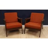 A set of vintage design chairs, Fagas, Denmark, 1950s, to. 2x.