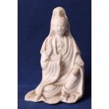 A blanc de Chine seated Quanyin, China, 19th century, h 12.5 cm. Here's another one. Until. 2x. (