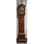 An Amsterdam grandfather clock with moon and date, Holland, Louis XIV, address: Jan Gobels,