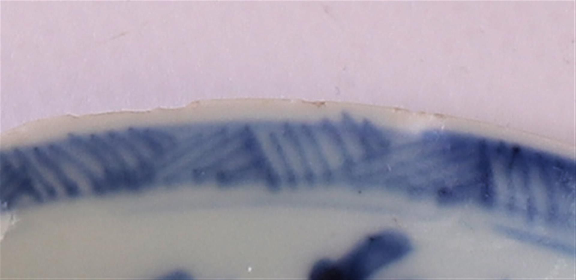 A lot of blue/white porcelain cups and saucers, China, Kangxi/Qianlong, 18th century, to. 13x. - Image 4 of 23
