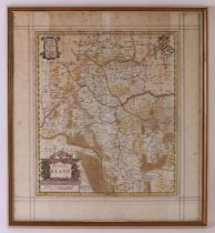 Map of K?odzko Land from 'The English Atlas' (4 volumes in 1680-1683),
