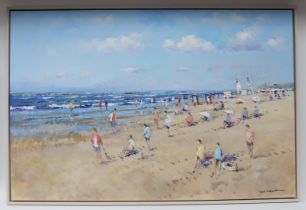 Noort van, Alexander (Haarlem 1953-) 'Beach view',