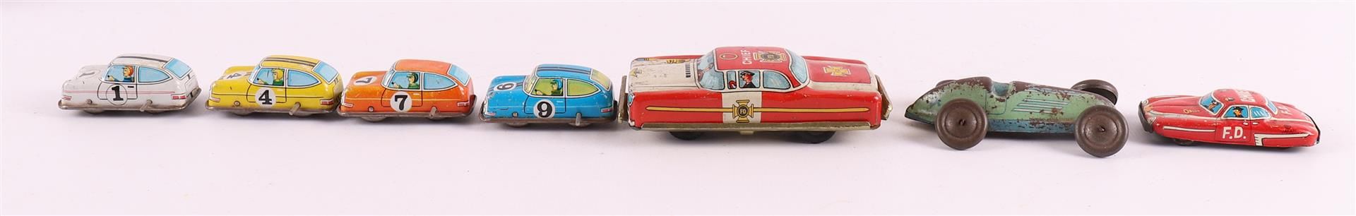 A lot of various tin toy cars and motorways, 2nd half of the 20th century - Image 12 of 14