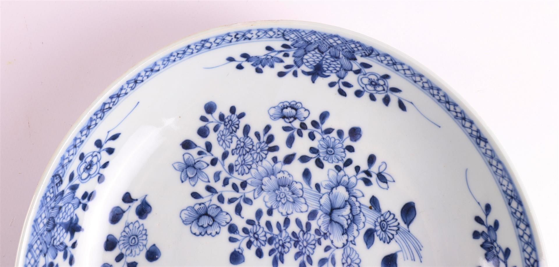 A series of three blue/white porcelain deep dishes, China, Qianlong - Image 14 of 14