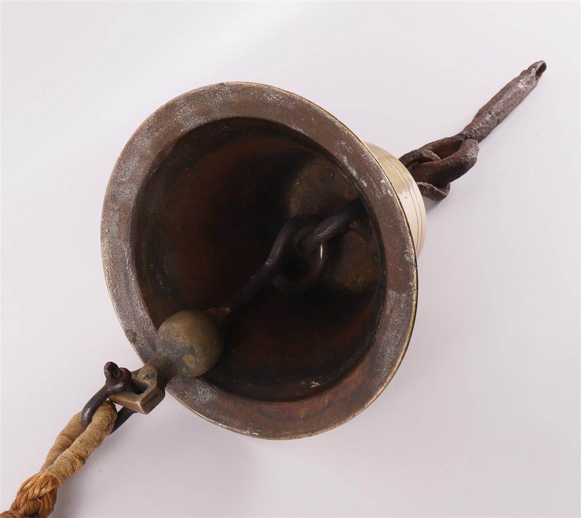 A bronze ship's bell, 1st half of the 20th century. - Image 2 of 2