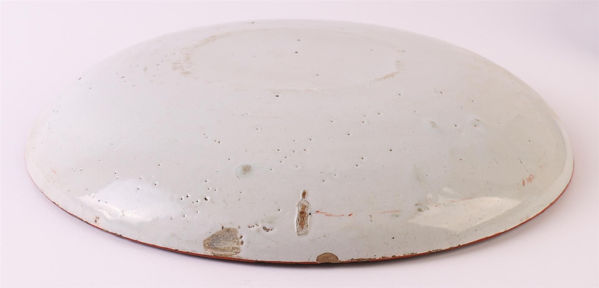 A set of polychrome Delft earthenware plates, so-called pancake, Holland - Bild 5 aus 13