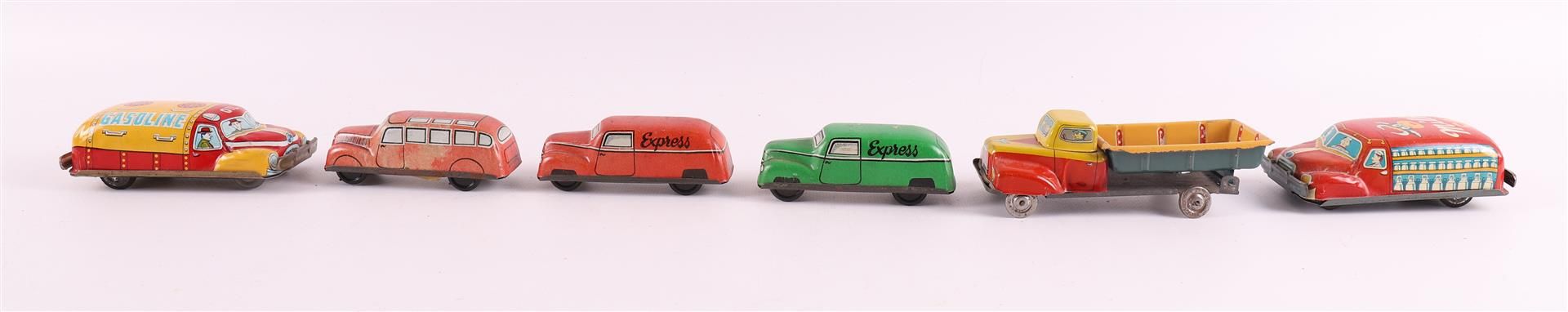 A lot of various tin toy cars and motorways, 2nd half of the 20th century - Image 9 of 14