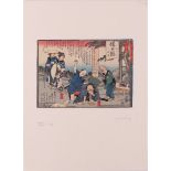 Ukio-e, Japan. Utagawa Yoshitsuya (1822-1866) 'Title unknown',