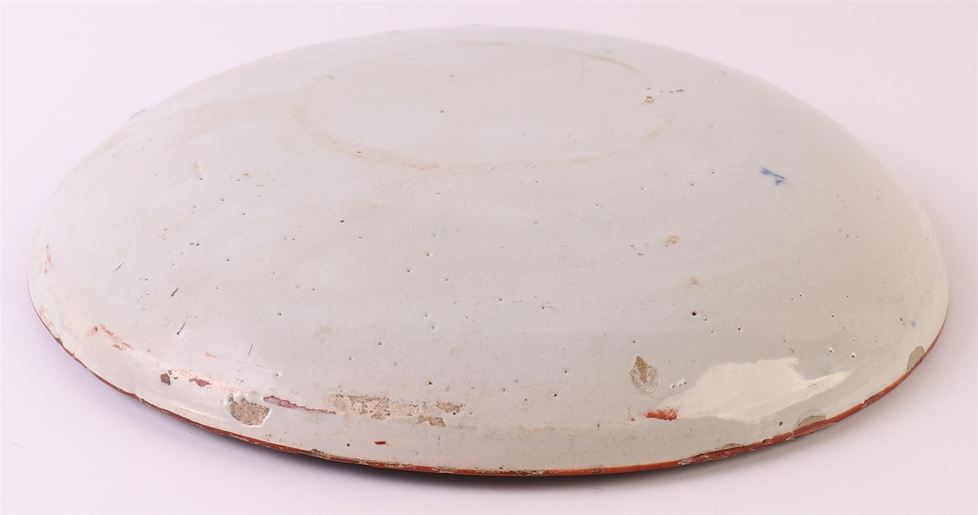 A set of polychrome Delft earthenware plates, so-called pancake, Holland - Bild 10 aus 13
