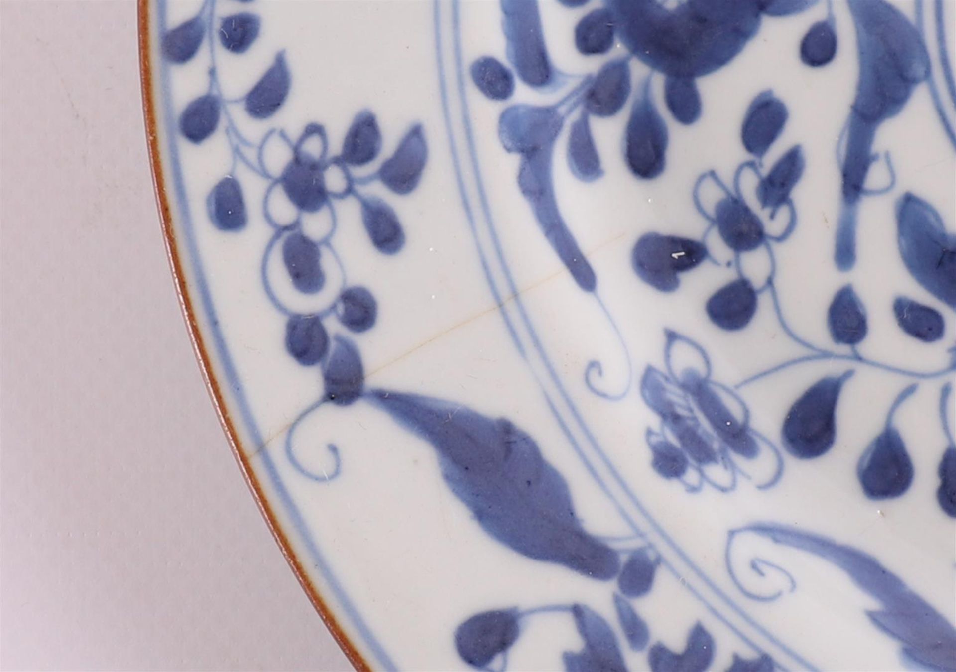 A set of blue/white porcelain plates, China, 18th/19th century. - Bild 6 aus 14