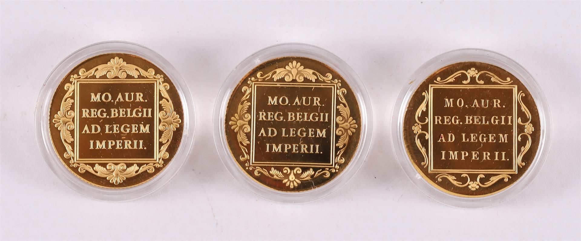 Three gold ducats, 1985 and 1986 - Image 2 of 2