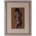 Dutch school 20th century 'Female nude seen from the back',