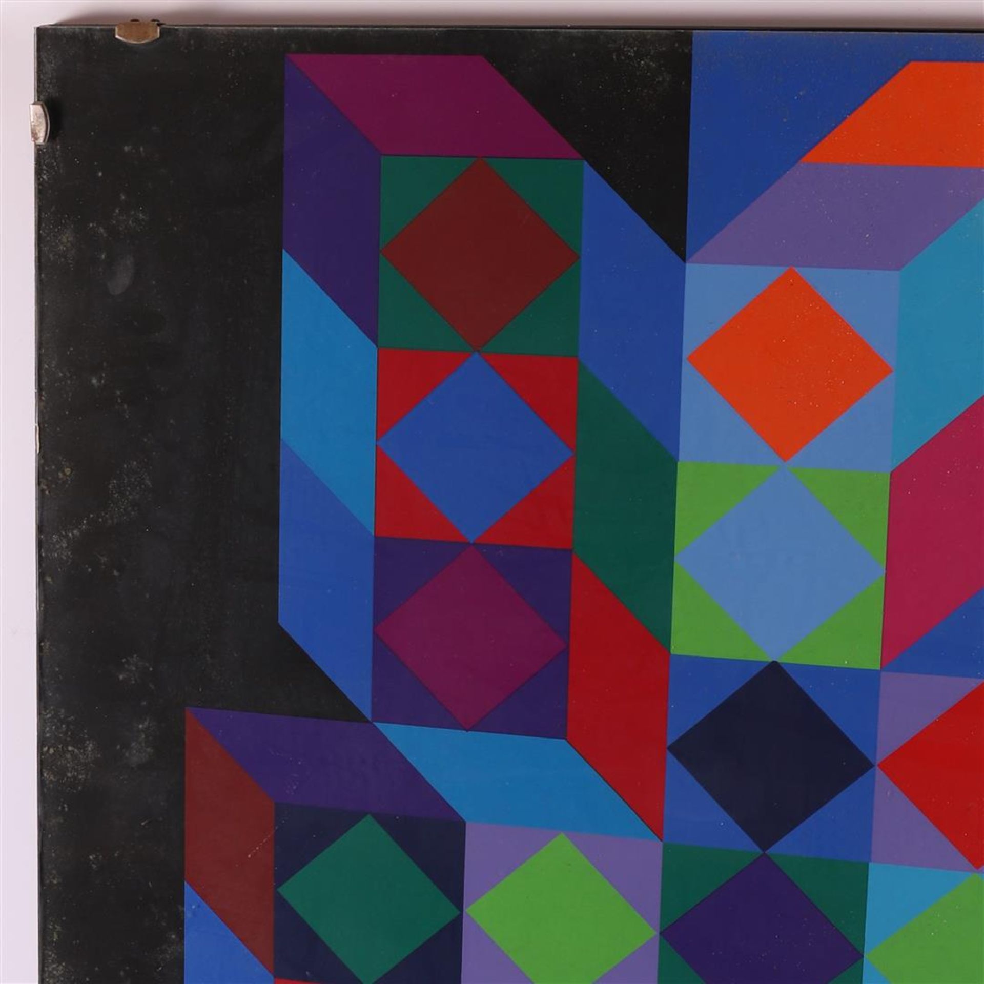 Vasarely, Victor (1906-1997) “Composition”, - Image 3 of 9