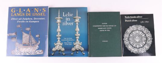 A lot of books related to silver, including Dutch Goldsmiths an Silversmiths,