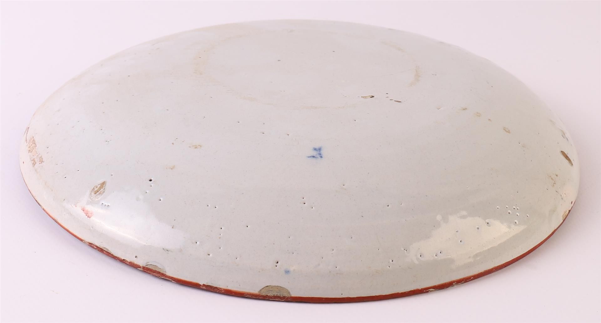 A set of polychrome Delft earthenware plates, so-called pancake, Holland - Bild 11 aus 13
