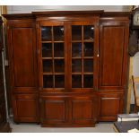 An oak rectangular breakfront wall cupboard, Holland area Schuitema