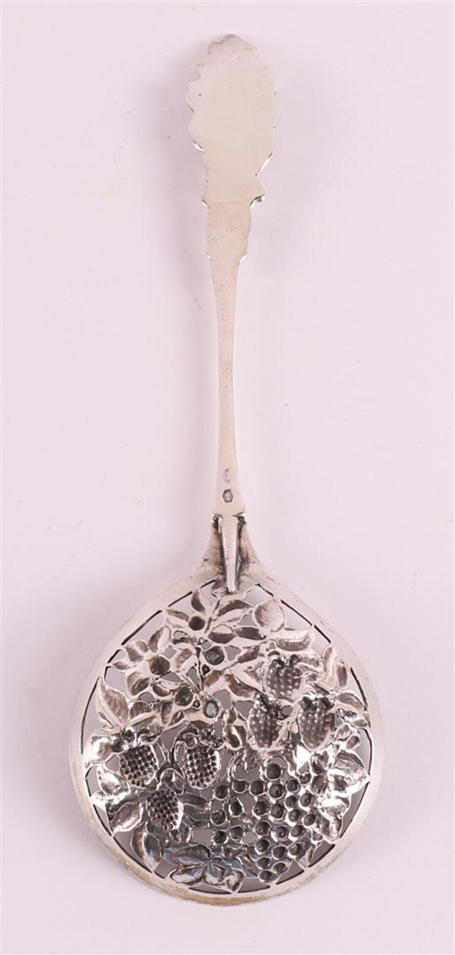A second grade 835/1000 silver wet fruit scoop, year letter 1933. - Image 2 of 4