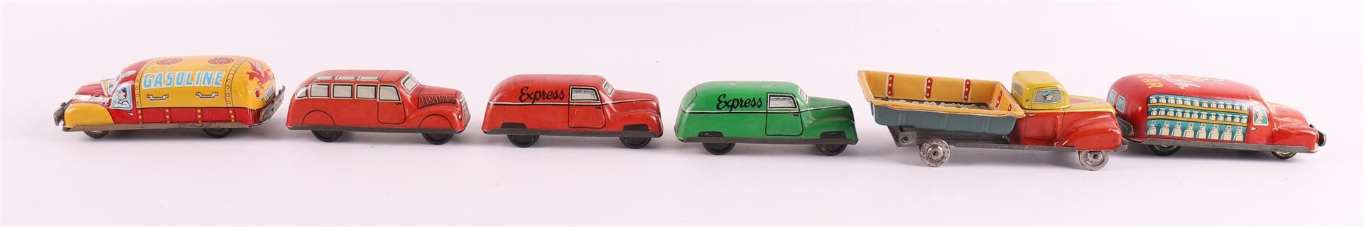 A lot of various tin toy cars and motorways, 2nd half of the 20th century - Image 10 of 14