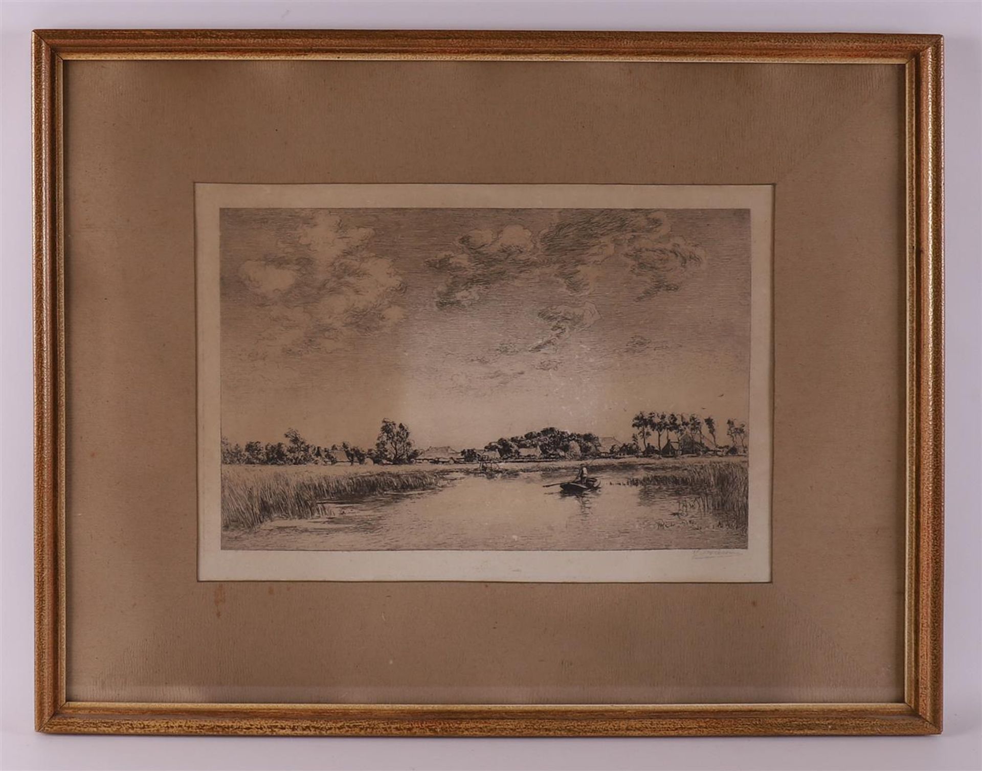 Wiersma, Ids (Brantgum 1878-1965) 'Frisian landscape',