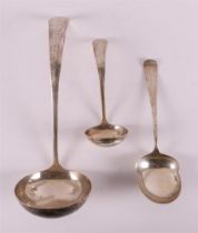 A second grade 835/1000 silver soup serving spoon, Haags Lofje, year letter 1921