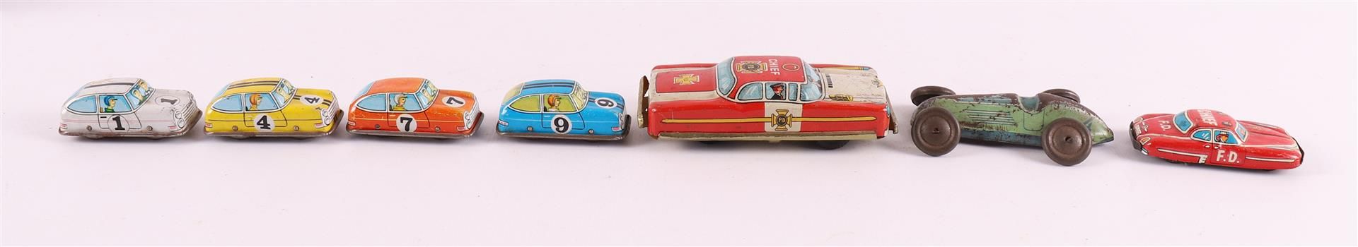 A lot of various tin toy cars and motorways, 2nd half of the 20th century - Image 13 of 14