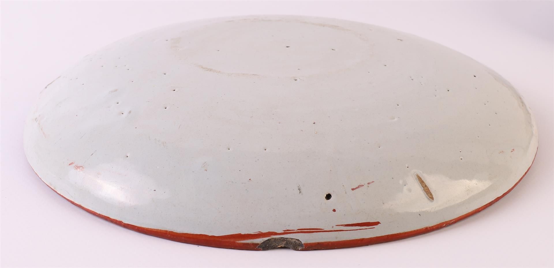 A set of polychrome Delft earthenware plates, so-called pancake, Holland - Bild 4 aus 13
