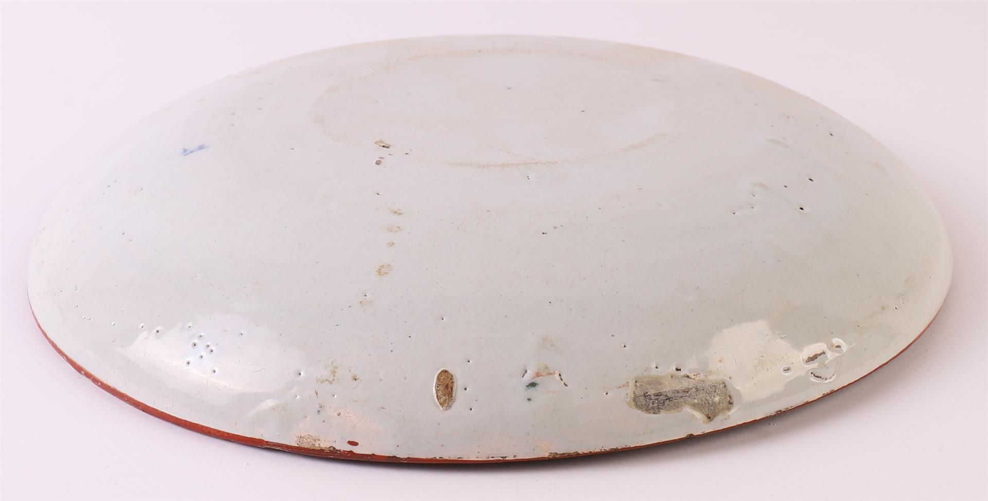 A set of polychrome Delft earthenware plates, so-called pancake, Holland - Bild 12 aus 13