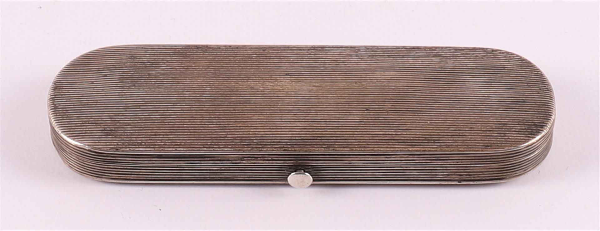 An 835/1000 fluted silver spectacle case, 1846.