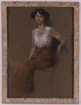 Heijenbrock, Johan Coenraad H (Herman) (1871-1948) 'Lady on a chair',