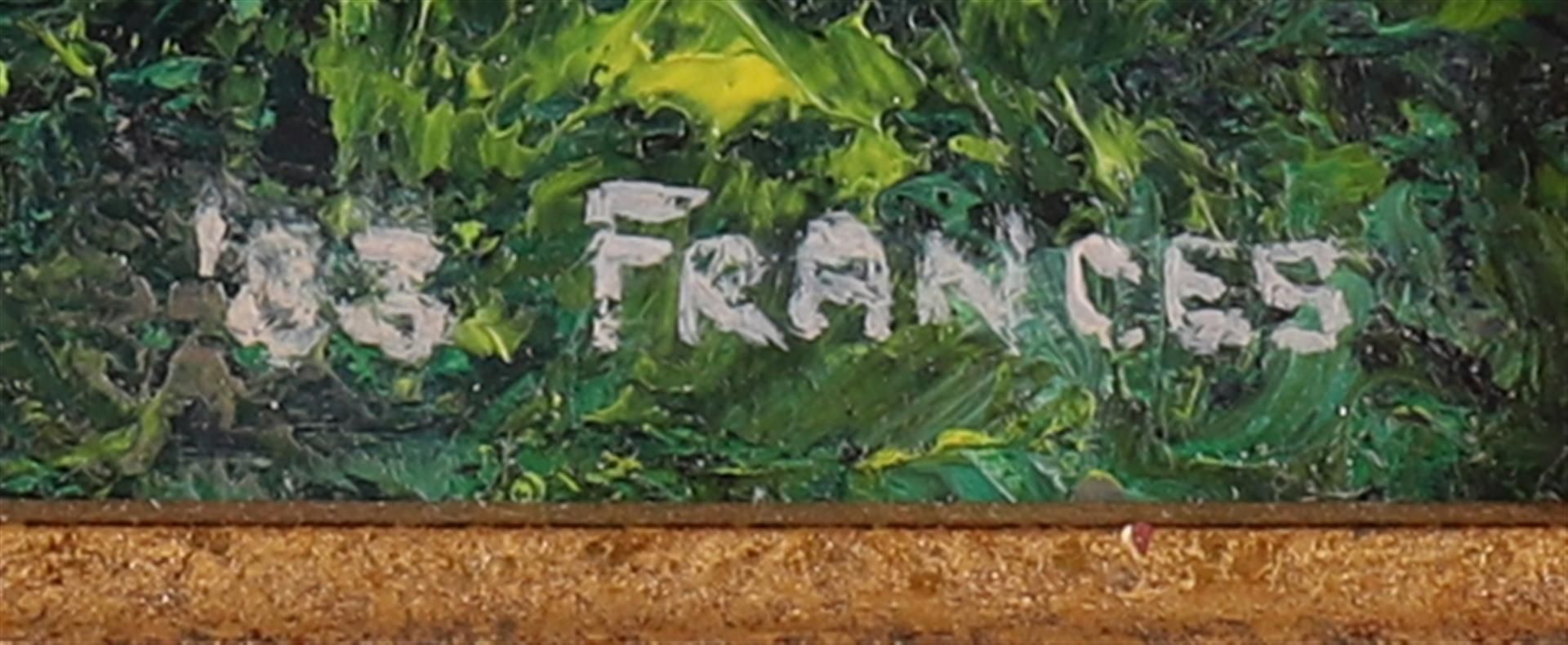 Brown, de Frances (Dutch school 20th century) 'Farm in France', - Bild 2 aus 2