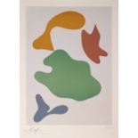 Hans Arp. Constellation. 1965. Farbholzschnitt. Signiert. Ex. 33/50. A 269a.