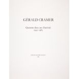 G. Cramer / H. Moore, Quarante-deux ans activité 1942-1983. Genf 1984. - Hefte I u. II - Ex. röm. 45