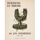 Derrière le miroir. 10 ans d'édition. Paris 1956.