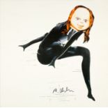 Albert Oehlen. Child Abuse. 2006/07. LP. Cover signiert.