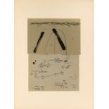 Antoni Tàpies. Ohne Titel. 1964. Farblithographie. Signiert. Ex. 37/50. G 76.