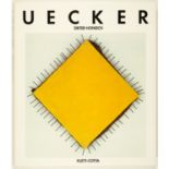 D. Honisch / G. Uecker, 4 Prägungen. Mappe mit sign. Buch. Stuttgart 1983. - Ex. 69/75.