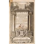 Biblia neerlandica. - Biblia dat is de gantsche H. Schrifture ... Dordrecht 1736. AT und NT. Mit Sil