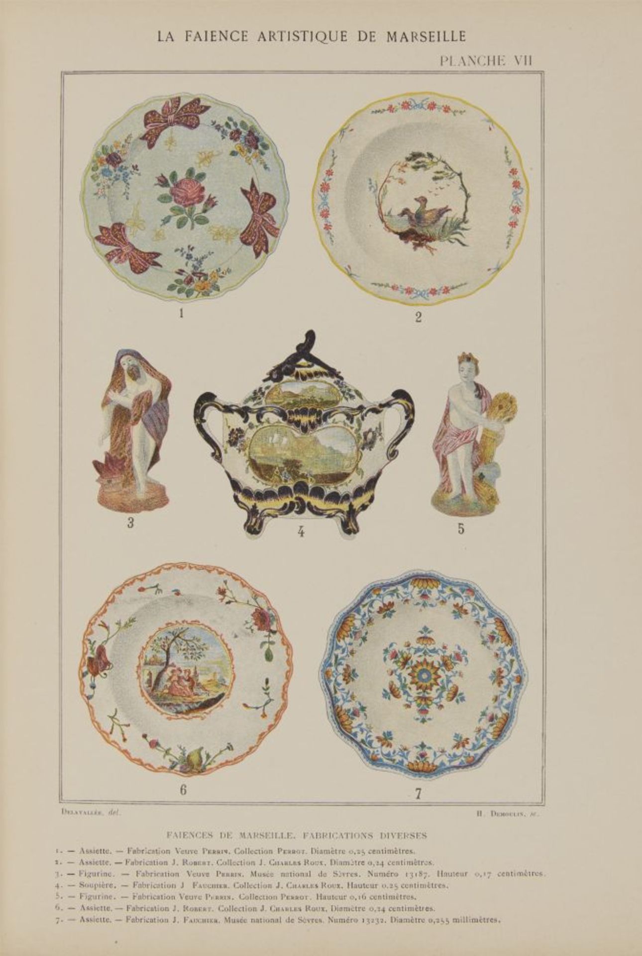 G. Arnaud d'Agnel, La faience et la porcelaine de Marseille. Paris u. Marseille 1910. - Ex. 73/500.