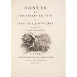 J. de la Fontaine, Contes et nouvelles en vers. 2 Bde. Paris 1795.