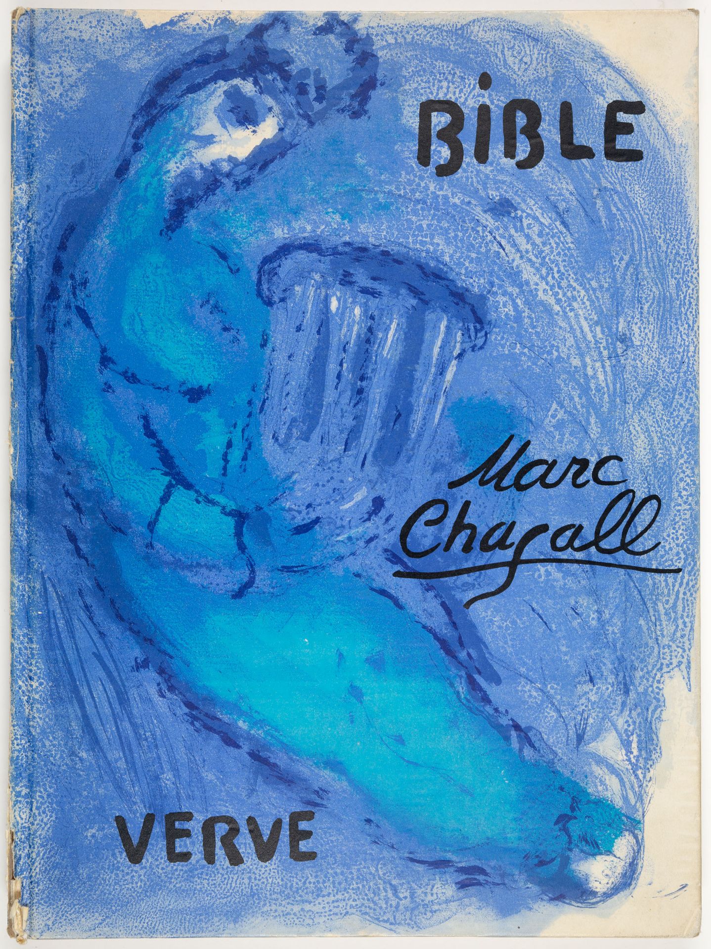 M. Chagall, Dessins pour la Bible. Verve VIII, 33-34, sign. und Verve X, 37-38. 2 Bde. Paris 1956-60 - Image 2 of 2