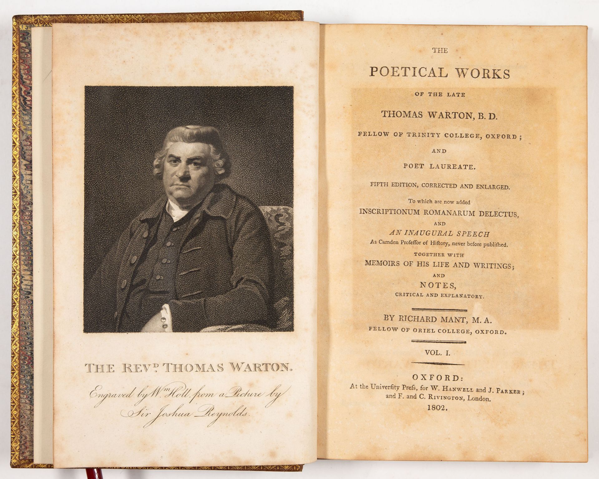 Th. Warton, Poetical works. 2 Bde. Oxford 1802.