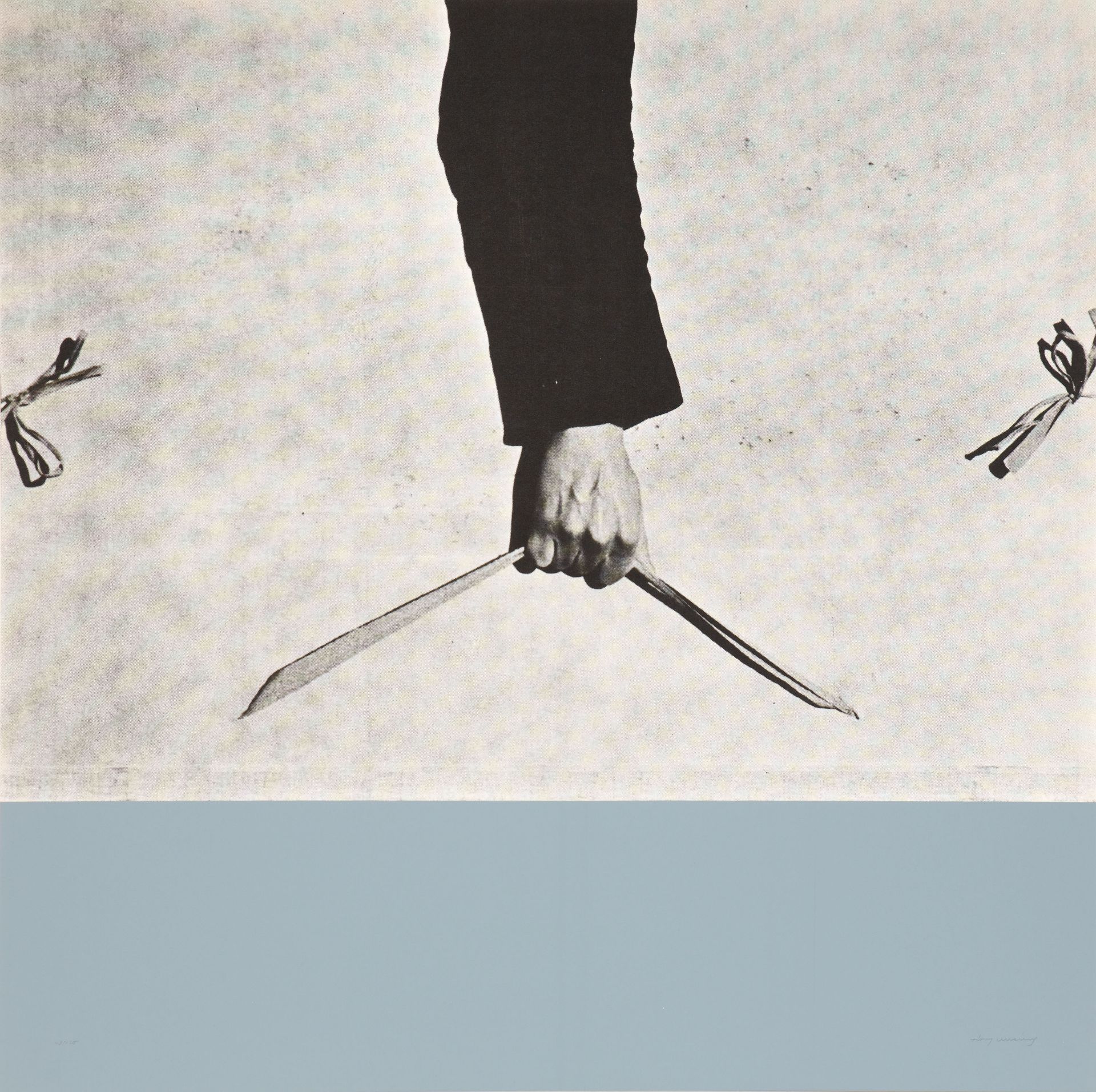 Timm Ulrichs. Vorsicht, Kunst ! Hannover 1969/70. Portfolio mit 16 sign. Serigraphien. - Ex. 49/120. - Bild 4 aus 4