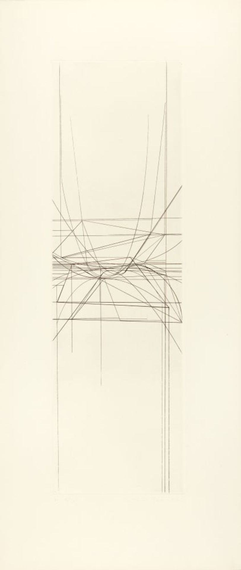 Günter Ferdinand Ris. Paysage Architecturals 1974/ Die Mescheder Mappe. 5 Blatt Radierungen und 6 Bl - Bild 3 aus 11