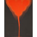 Otto Piene. Ohne Titel. 1967. Farbserigraphie. Signiert. Ex. 69/100. Rottloff 25.