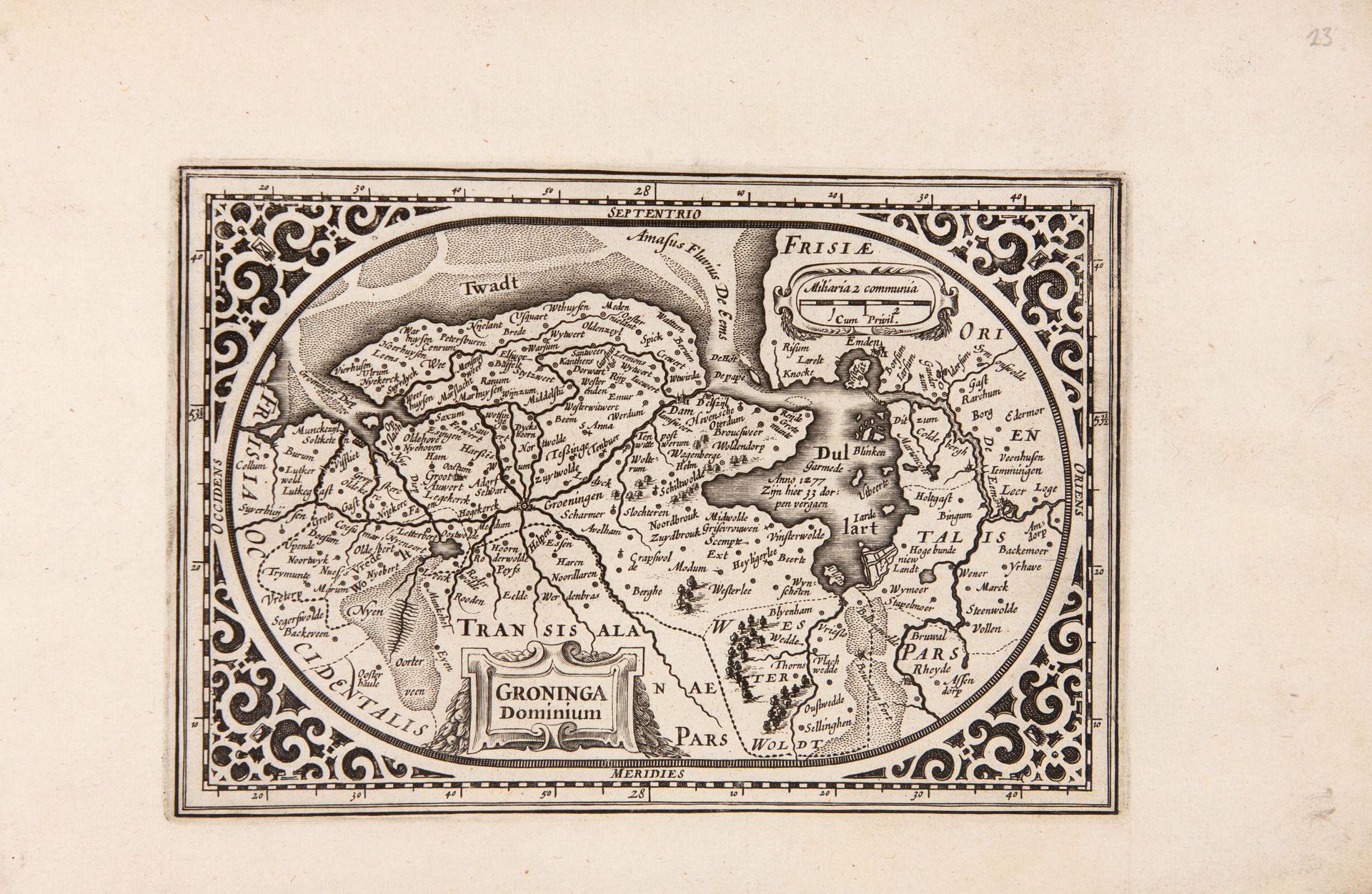 A. Goos, Nederlandtsch Caertboeck. Nur Karten. Amsterdam um 1615. - Image 3 of 4