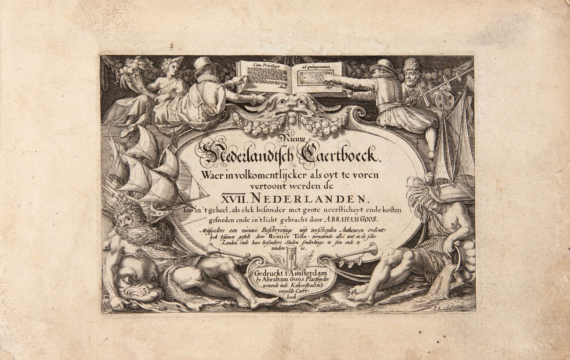 A. Goos, Nederlandtsch Caertboeck. Nur Karten. Amsterdam um 1615.