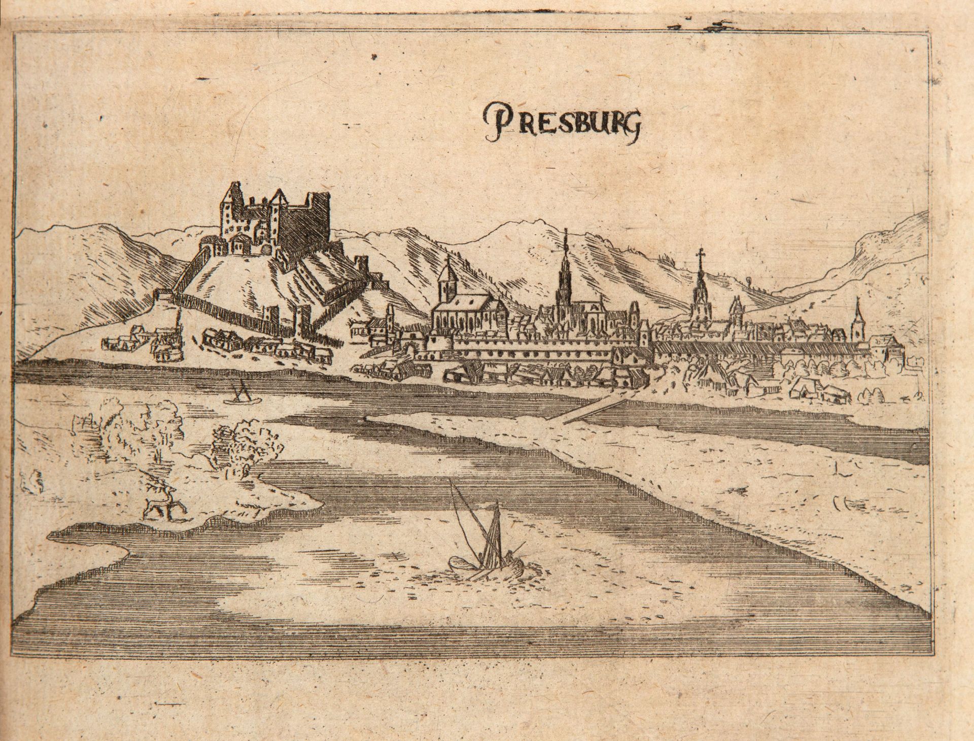 M. Zeiller, Neue Beschreibung des Königreichs Ungarn. hrsg. v. J. Beza. Lpz 1664. - Bild 2 aus 3